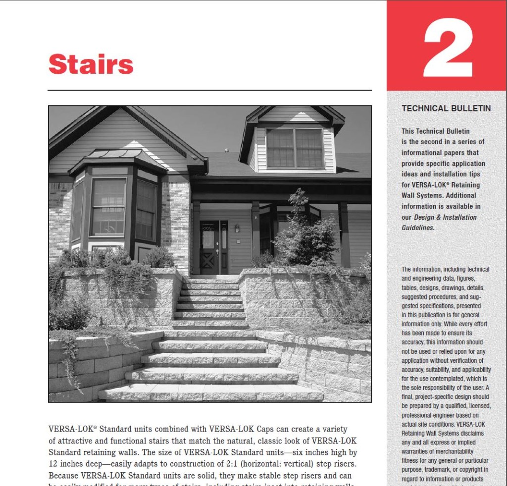 Stairs Tech Bulletin